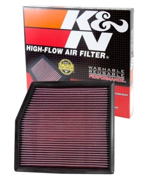 BMW 3 Series Performance Air Intake - K&N Engineering - Drop-In Replacement - `10-`12